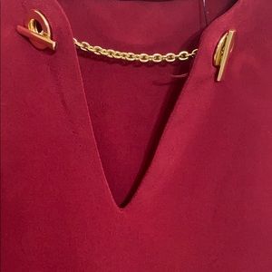 Calvin Klein Burgundy/Maroon sleeveless shirt!!